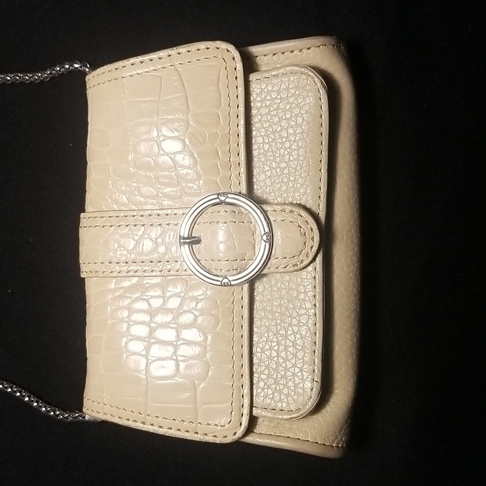 Brighton purse wristlet chain shoulder strap crossbody